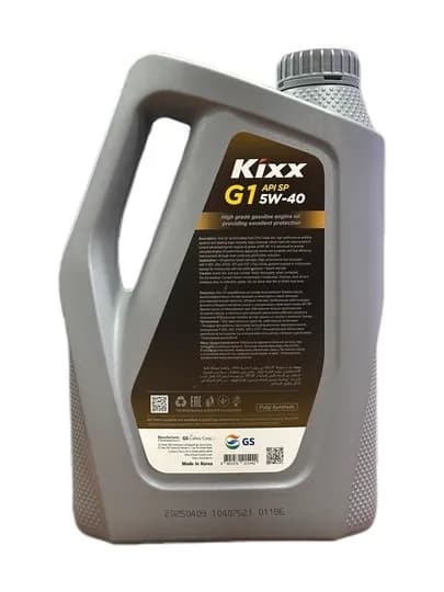 Моторное масло KIXX G1 5w-40, 4 литра, сделано в Корее