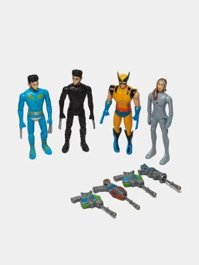 Детские игрушки набор героев X-men, 4 шт — UZACCES-578466