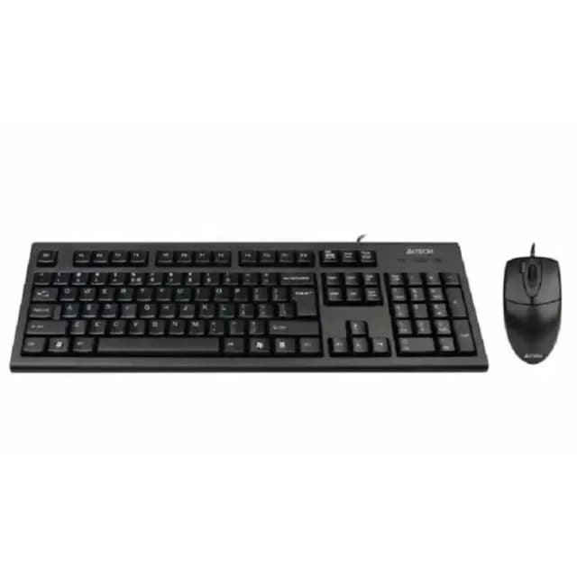 Клавиатура и мышь A4TECH Computer Keyboard Set KR-8520D Black