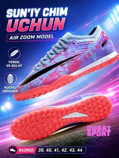 Бутсы NIKE AIR ZOOM — DSPORT-XMFRAIR-АМЕТИС-38