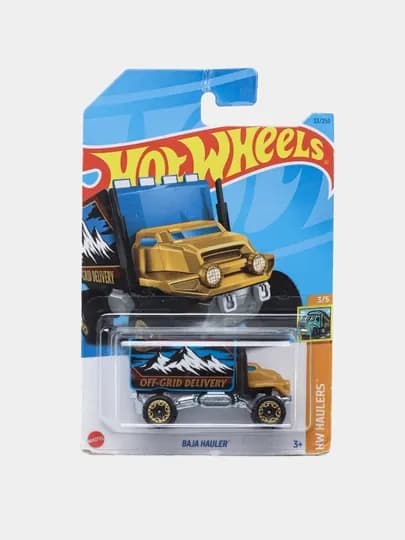 Игрушечная машинка базовой коллекции Hot Wheels — ДЕТИМАГ-HWT002-СВЕТКОР