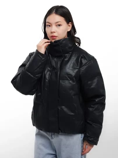 TERRA PRO Женская куртка короткая длина AW23WBA-52104 — TERRA-52104-ЧЕРН-XL