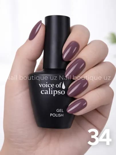 Гель-лак Voice of Calipso, полная палитра цветов, профессиональный UV LED — UZNAIL-КАЛИПСО-ХАКИ
