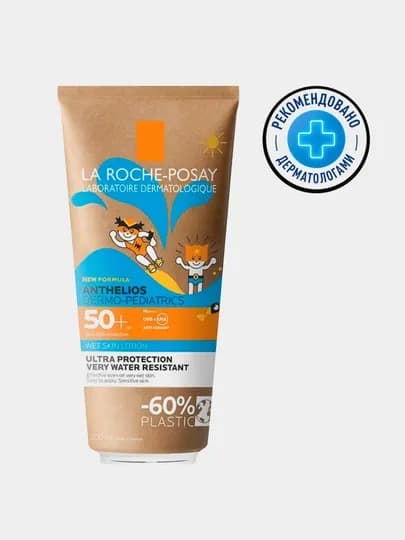 Детский солнцезащитный гель LA ROCHE-POSAY ANTHELIOS, для кожи для лица и тела SPF 50+, 200 мл — VICHLRP-P094AB6