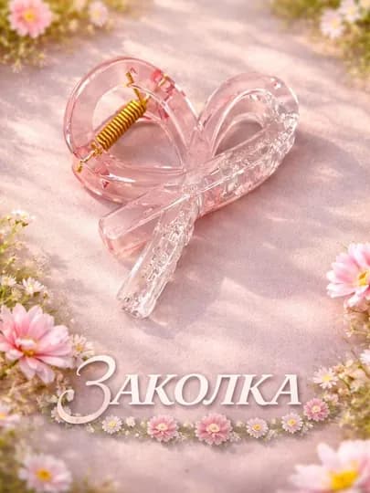 Заколка для волос, зажим-крабик для девочек, заколка неломающаяся, прочная и надежная — MEHIRLI-SINMAYDIGANKRABIK-АЛЫЙ