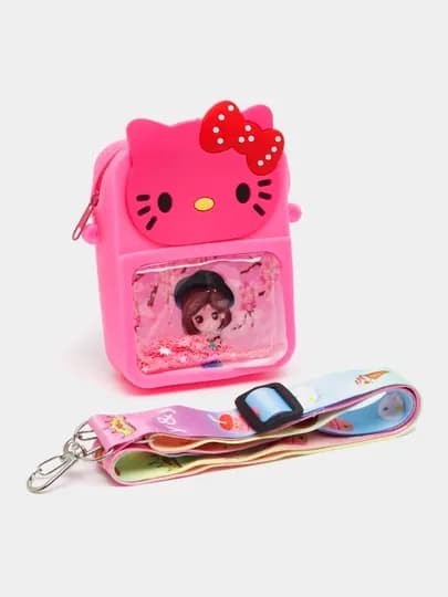 Детская сумка Hello Kitty для девочек, красивая и практичная сумочка