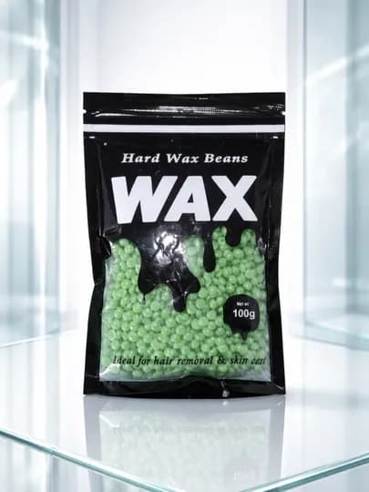 Твердые гранулы WAX безболезненная дезактивация в домашних условиях салонный уровень HARD WAX 100г — DAMAS-VOSK-САЛАТ-300g