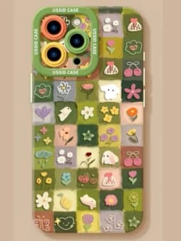 Чехол для iPhone 13, 14, 15, 16, 17, Pro, 13про, 14про, 15про, 16про, 16про макс, 17про — LAFIER-AYFONCHEH-ЛЗЕЛЕН-15