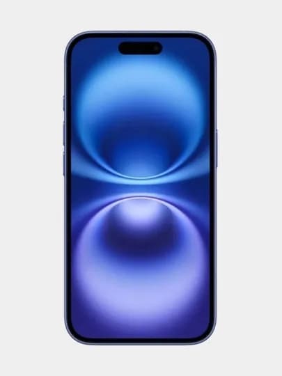 Смартфон Apple iPhone 16, 128 ГБ, nanoSim+eSim, синий