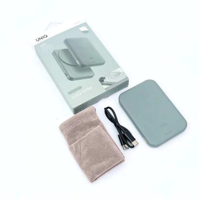 Внешний аккумулятор LYDEN LEXA 5000 mAh с MagSafe, зелёный