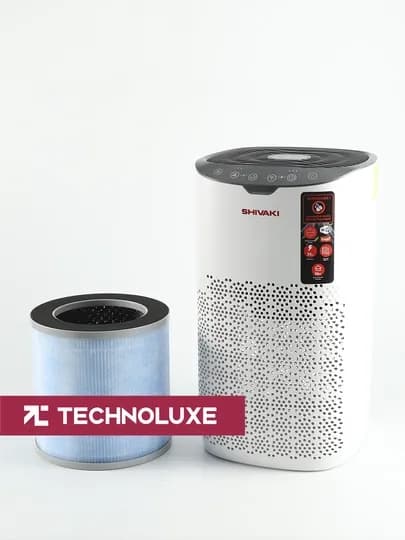 Очиститель воздуха SHIVAKI-AP-269, до 36 м², HEPA H13 + Pre + Carbon фильтр, 35 Вт, Wi-Fi