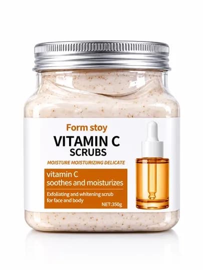 Скраб для тела FORM STAY Avocado, Vitamin C , Vitamin B5, 350 г — SHONASH-FORMSTAYSCRUB-ГОРЧИЧ