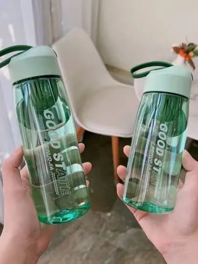 Бутылка для воды с поильником, герметичная, для спорта и прогулок