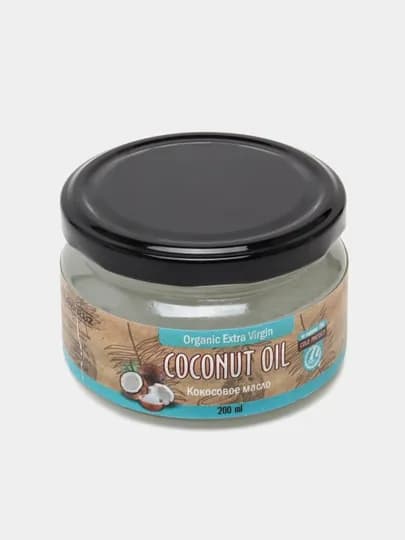 Кокосовое масло Organic Extra Virgin, Biolavka, 200, 350, 500 мл