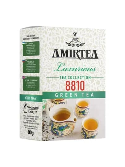 Амир Чай зеленый Китай В/С 8810 90 гр — АМИРТЕА-650413