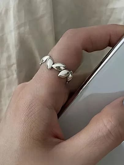 Кольцо для женщин и девушек, регулируемый, безразмерный, элегантное — OYDIN1-UZUK1-БРОНЗ-55