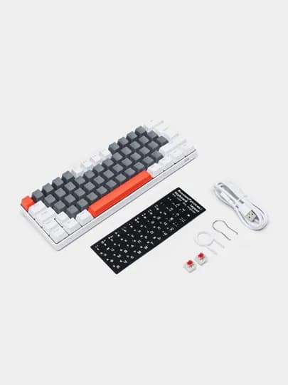 Игровая механическая клавиатура T60 — PCUZ-T60KLAV-ИНДИГО