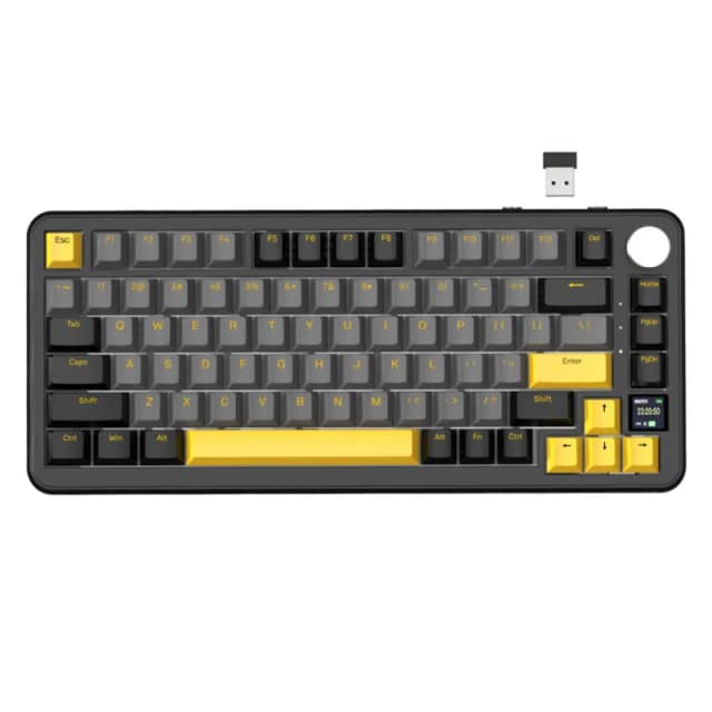 ATTACK SHARK X85 PRO RU, Star Black, Blueberry Switch, Hot-Swap
