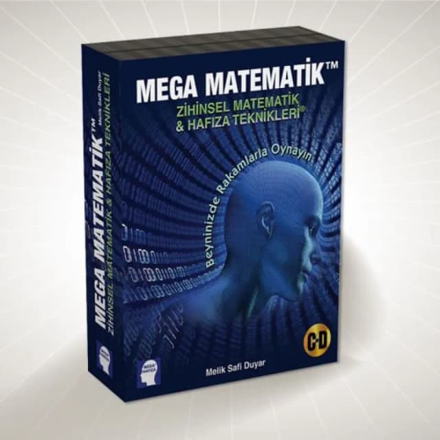 Mega Matematik: Zihinsel Matematik ve Hafıza Teknikleri Seti (Mental arifmetika)