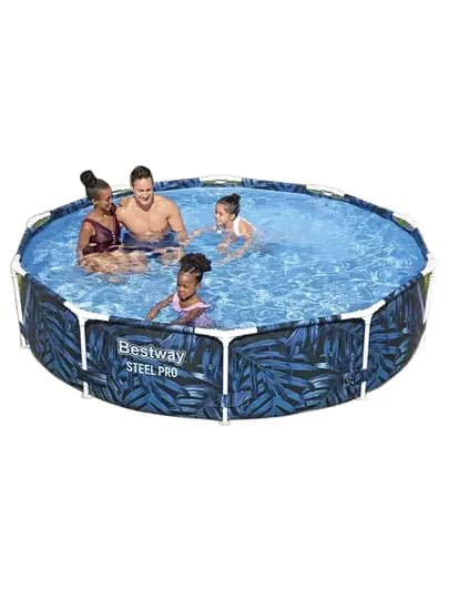 Бассейн каркасный Bestway Steel Pro 1200 - 7140 л — PROPOOL-HRKARKA-БИРЮЗ-56985BW