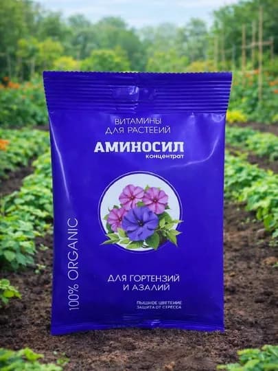 Витамины для растений, Аминосил, концентрат для гортензий и азалий