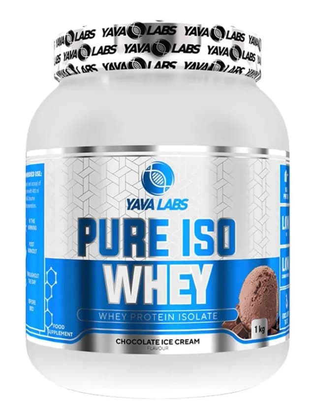 Сывороточный протеин YAVA LABS ISO WHEY chocolate ice cream, 1 кг