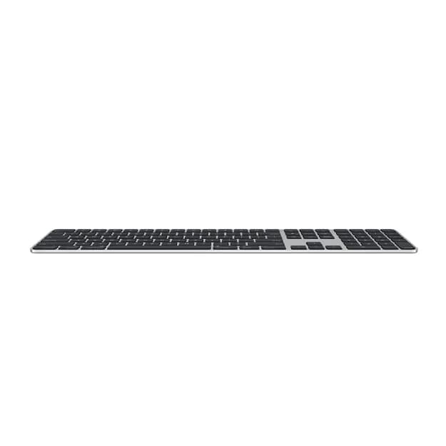 Клавиатура Touch ID и цифровой клавиатурой для моделей Mac с процессором Apple Silicon — английский (США) — черные клавиши