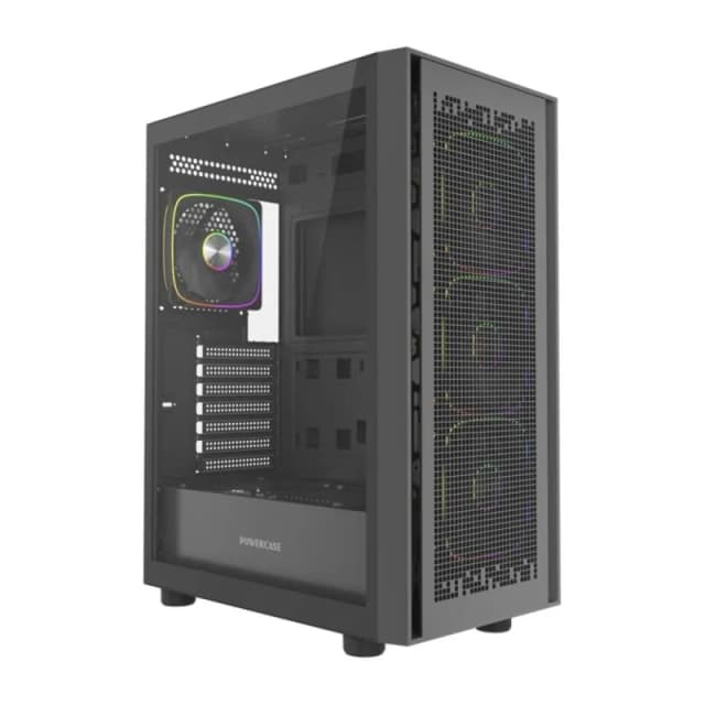 PowerCase ByteFlow V2 Black + Power Supply PB700 Black