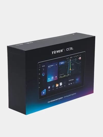Монитор Teyes CC3L для Matiz 4+32, в комплекте с рамкой и заглушками