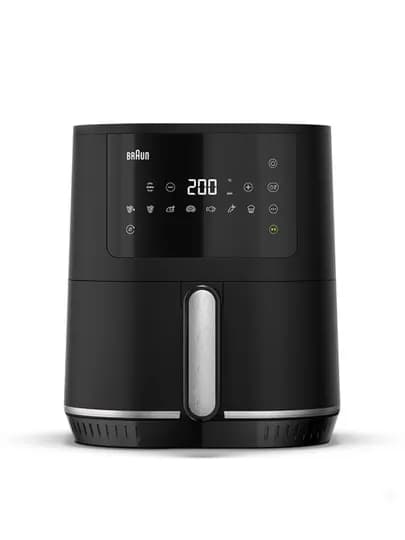 Аэрогриль фритюрница Braun MultiFry 3 HF3030, 1500 Вт, 4.3 л, 8 программ, сенсорная