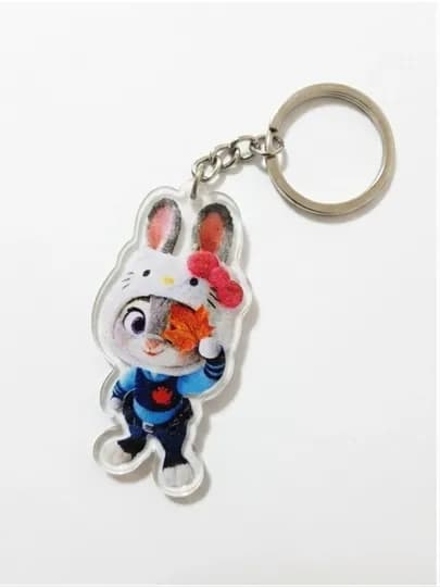 Брелок в стиле "Zootopia", аксессуар для ключей, сумки и одежды