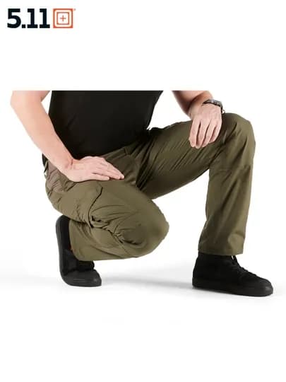 Брюки 5.11 ABR Pro Pant, FlexLite Ripstop, тефлон, усиленные, тактические — ALFATAC-ABRPROPANT-ЗЕЛХАКИ-ABR3634