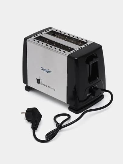 Тостер Sonifer SF-6007 — для 2 ломтиков хлеба, быстрый и удобный в использовании