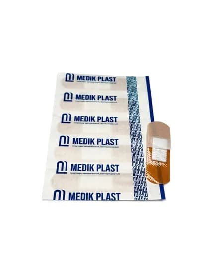 Пластырь бактерицидный на полиэтиленовой основе 72mm x 19mm — 3302512-PEFIRSTAID7219-5/7219