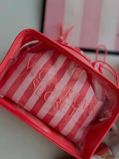 Набор косметичек Victoria’s Secret — 4321-KOSMETIK2-ОРАНЖ