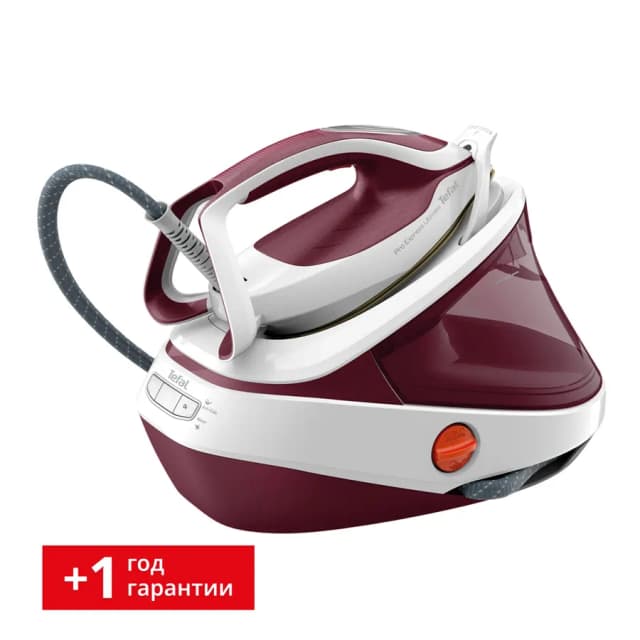 Утюг Tefal GV9711E0 Pro Express Ultimate II, белый-красный