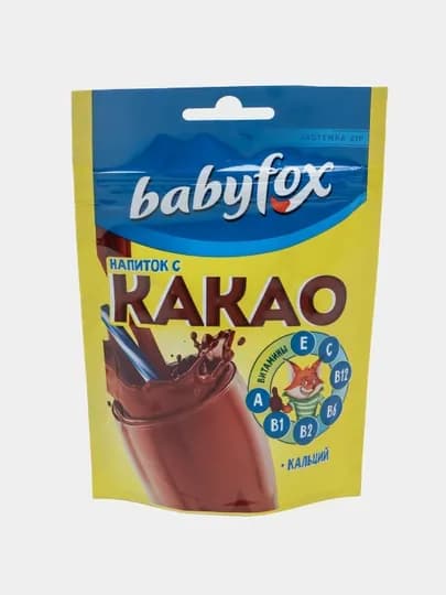 Напиток какао растворимый BabyFox, 135 г