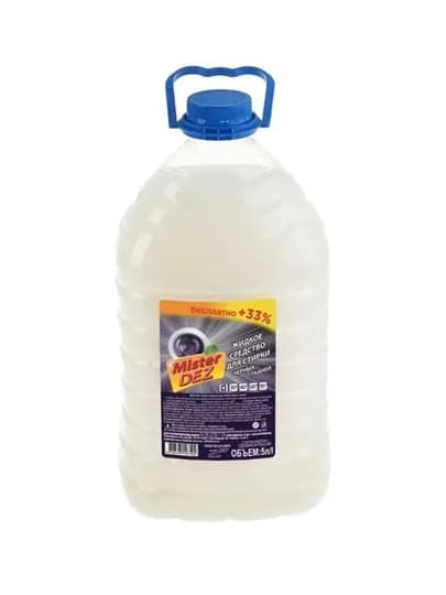 Жидкое средство для стирки, для чёрных тканей, Eco-Cleaning Professional, Mister DEZ, 5 л