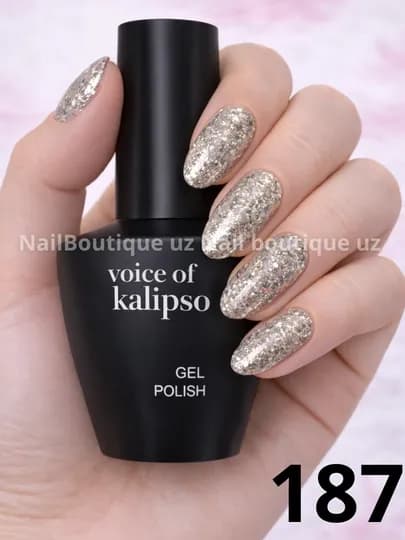 Voice of Calipso Gel Polish —профессиональный гель-лак с глубоким цветом и стойким блеском — UZNAIL-КАЛИПСО3-СЕРМЕТ