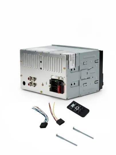 Автомагнитола Pioneer, NOVA 1DIN/2DIN — Bluetooth, USB, AUX, FM Radio, с пультом ДУ — DRIVE77-PIONEER-СИНИЙ