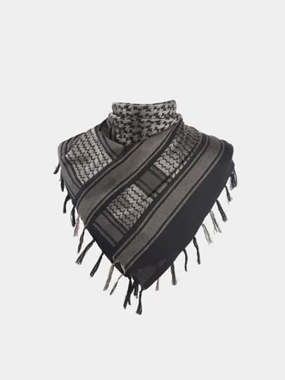 Арабский головной убор, шарф, платок, арафатка, унисекс, Keffiyeh