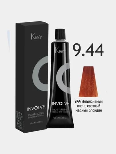 Краска для волос Kezy Involne Color «Очень светлый блондин медный интенсивный» 9.44,100 мл
