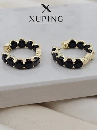 Серьги для девочек и женщин, Xuping — 1001PRT-XUPINGM-ЖЕЛТ
