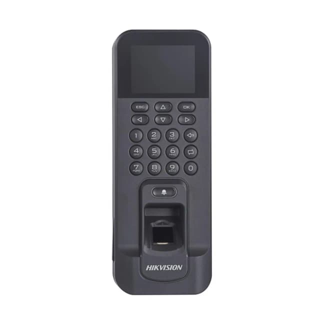 Терминал доступа c распознованием отпечатков пальцев Hikvision DS-K1T804BMF