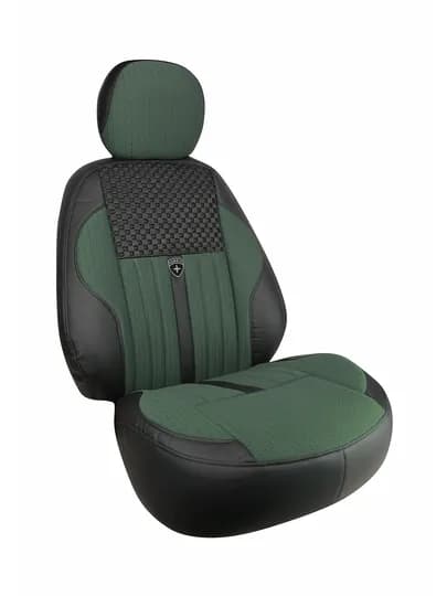 Автомобильный чехол ADMIRAL GT - Cobalt, Lacetti, Spark, Nexia 2, Nexia 3, Matiz, Damas — EVOKOR-ADMIRGT-ЗЕЛЕН-DAMAS
