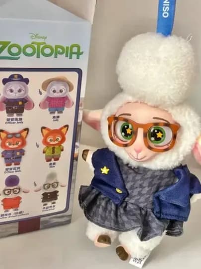 Zveropolis мягкая детская игрушка-брелок, размер: 19×8×12 см