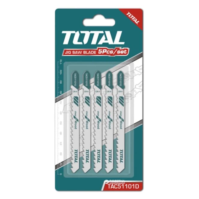 TOTAL TAC51101D (5 dona) daraxt kesish uchun tig‘lar to‘plami