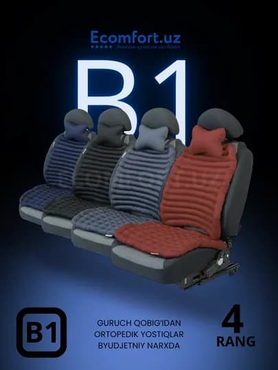 Ортопедические накидки для автомобилей, BELLIM, 3 в 1