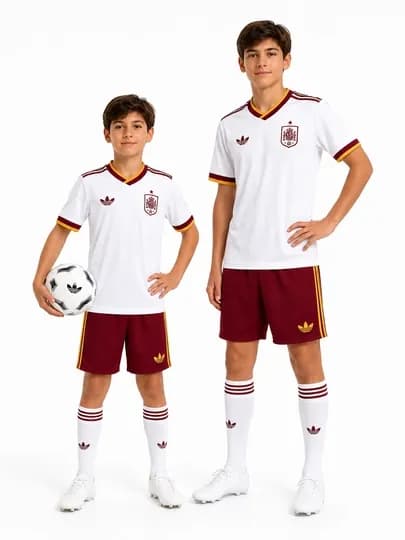 World Cup Football Kits — Футбольная форма для детей и подростков — JSPORTS-BRAZDETSKIYSARIQ-БЕЛЫЙ-BRD18