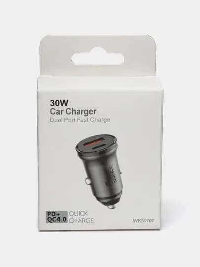 Быстрое автомобильное зарядное устройство, USB Type-c 30В